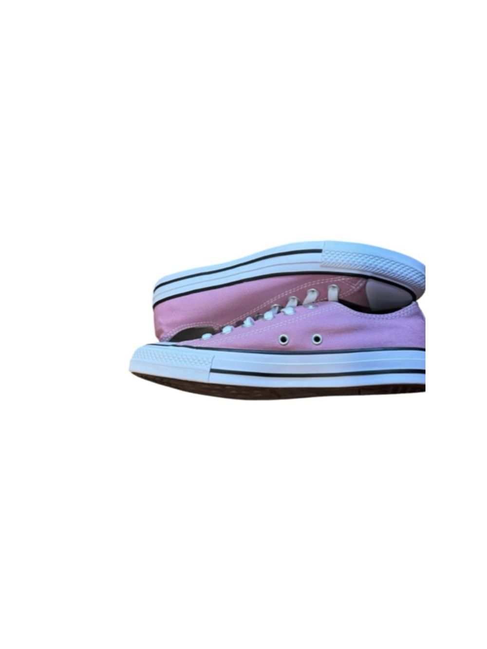 Women's Converse Pink Low Top Sneakers Size 7